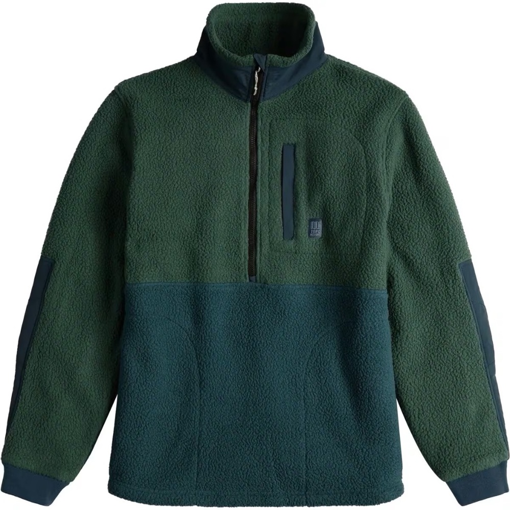 TOPO Designs Mountain Fleece Pullover Jacket - Men's-Lg- NWT